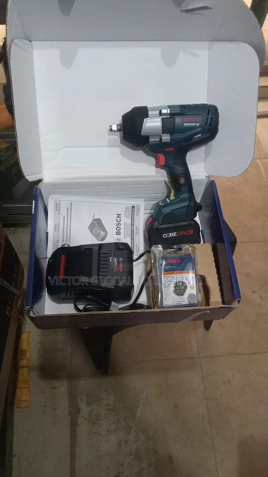 Bosch GDS 18v-740cb Impact Wrench