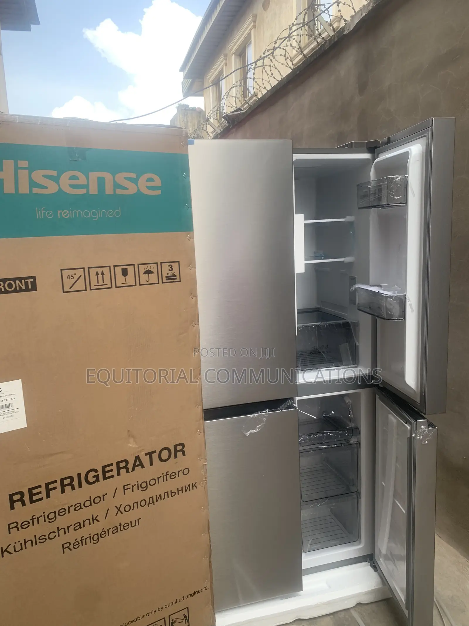 Hisense 392L Four-Door Fridge – Make Family Food Storage Easier