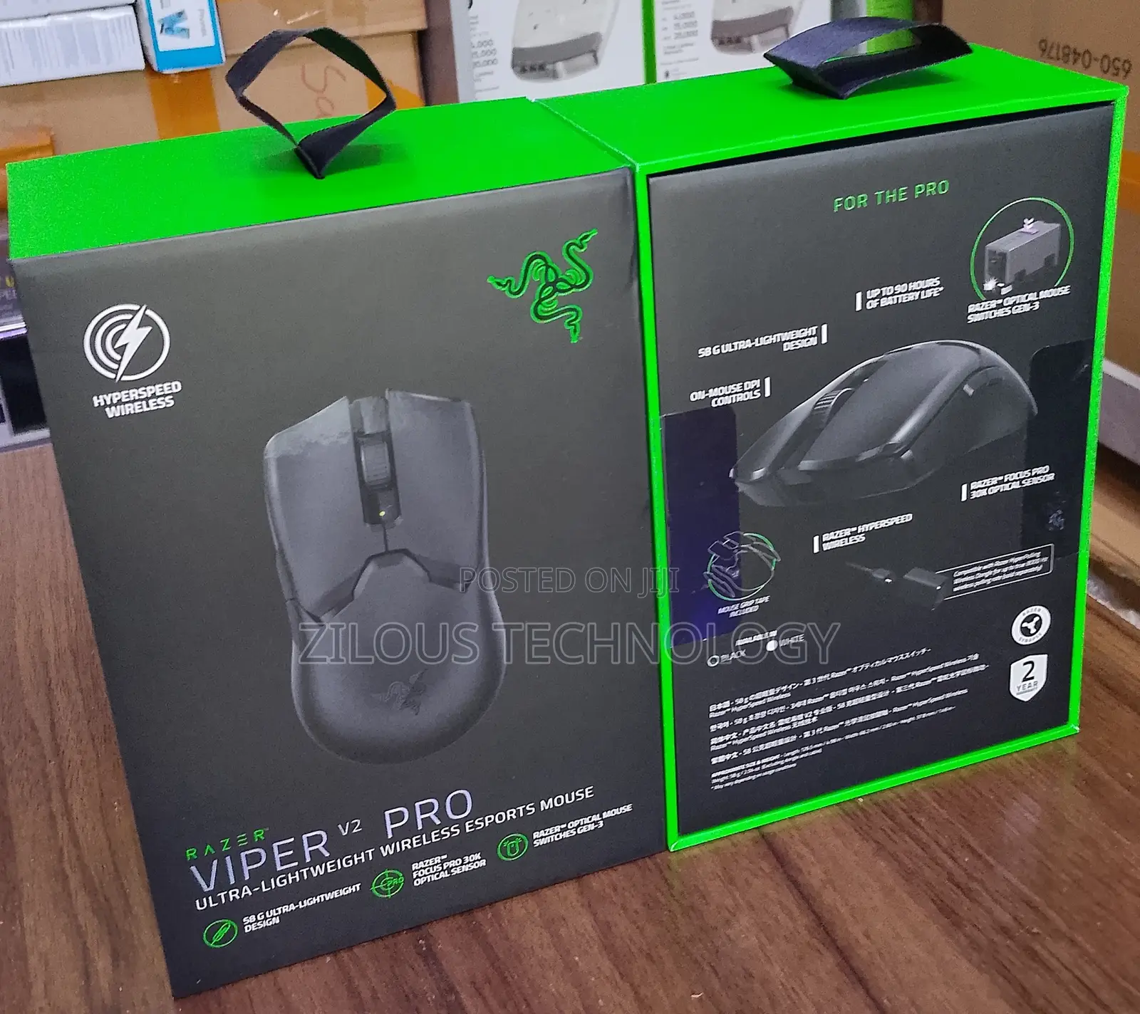 RAZER VIPER V2 PRO Ultra-Lightweight Wireless Esports Mouse
