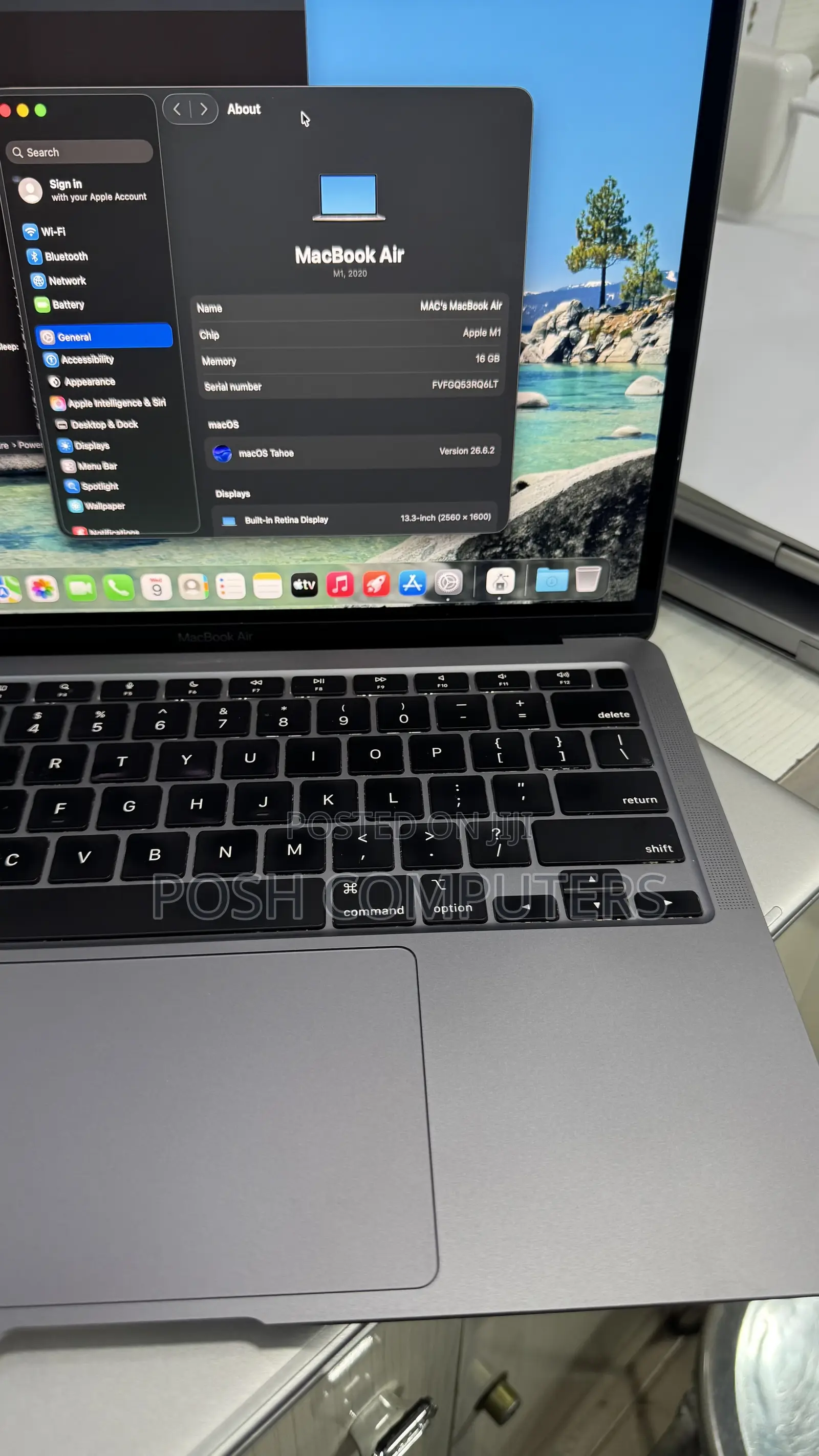 Laptop Apple MacBook Air 2020 M1 16GB Apple M1 SSD 512GB