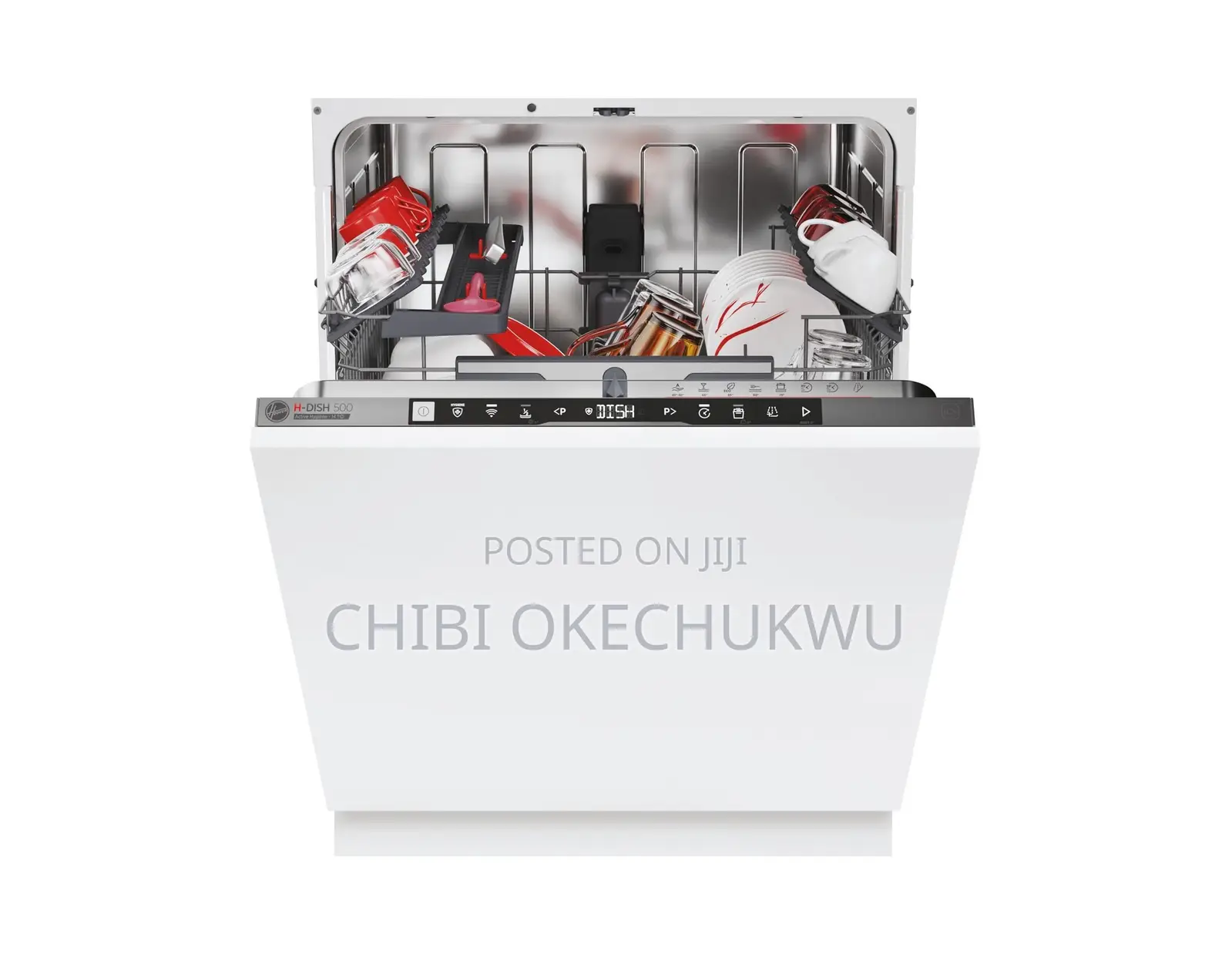 Hoover Hi4c6f0s-80 Full-Size Built-in Dishwasher