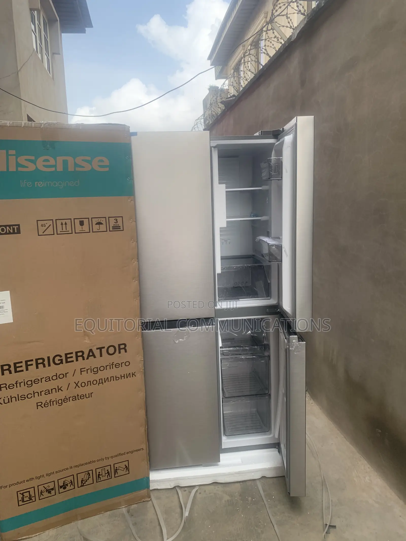 Hisense Refrigerator 392L – Organised Storage for Everyday Ingredients