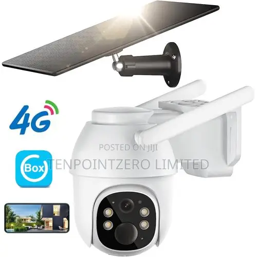4G Ubox Pan and Tilt Battery Solar Camera (SG334)