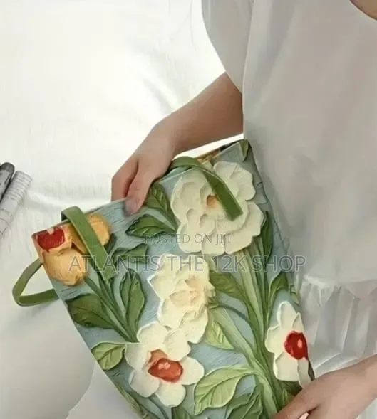 Women's Handbag 3S Flower Bag Bucket Bag Fashionable