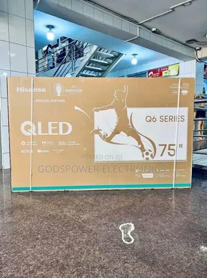 75 Inches QLED Hisense Smart TV Large Screen