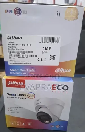Dahua 4MP Smart Dual Light Dome Network Camera