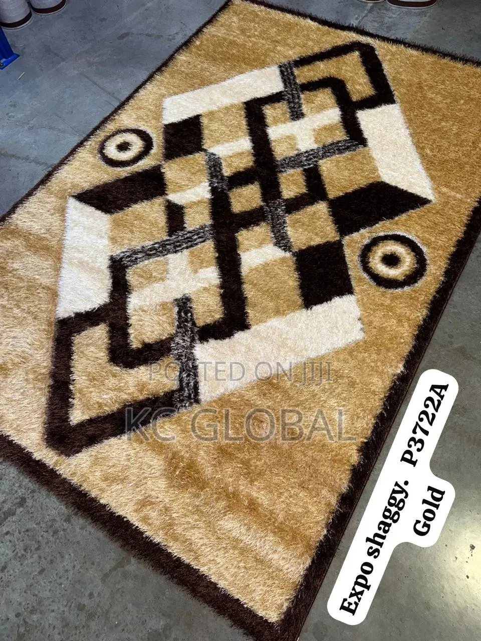 Shaggy Quality Center Rug Vip 5by7 7by10
