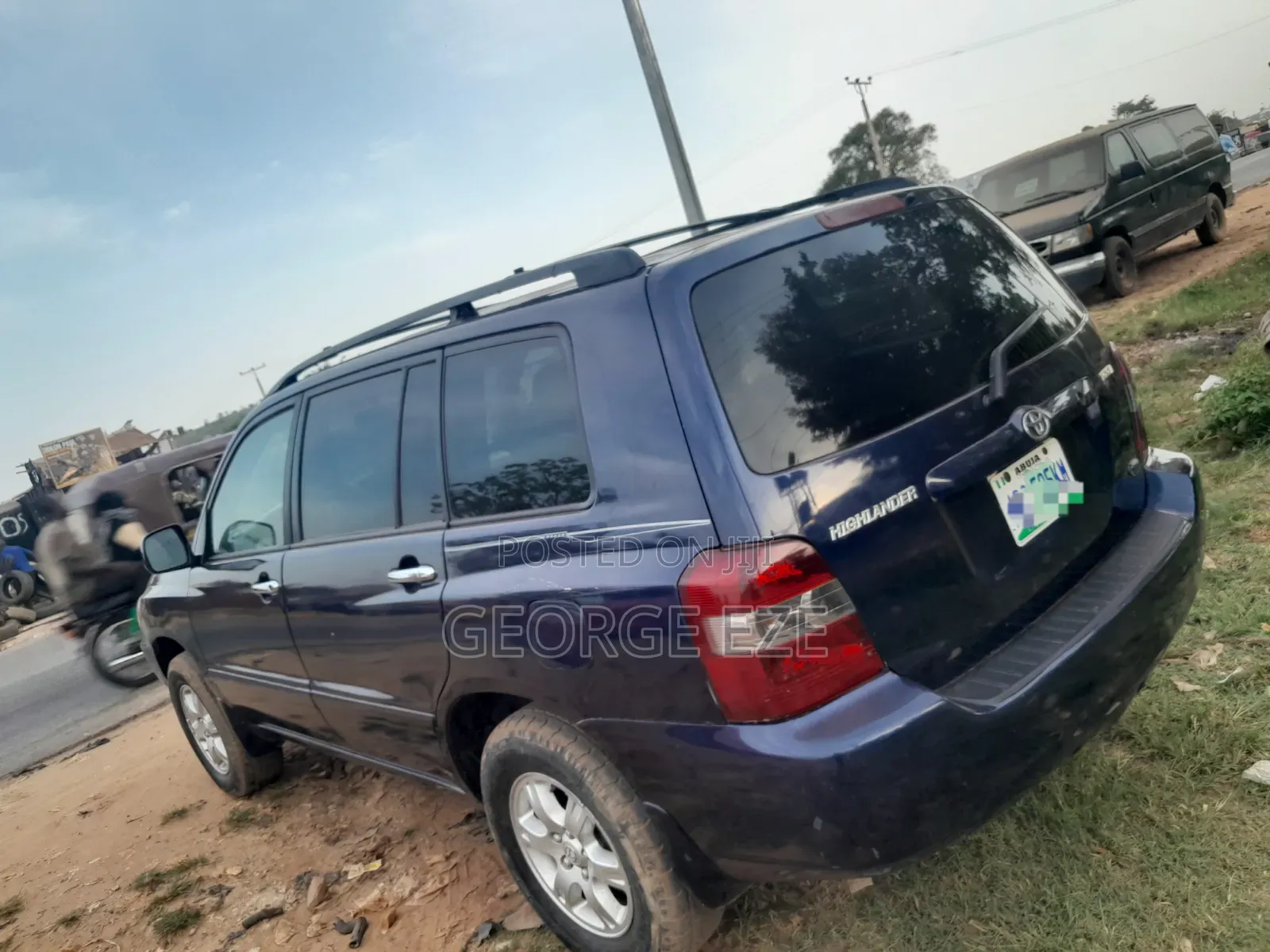 Toyota Highlander 2004 Blue