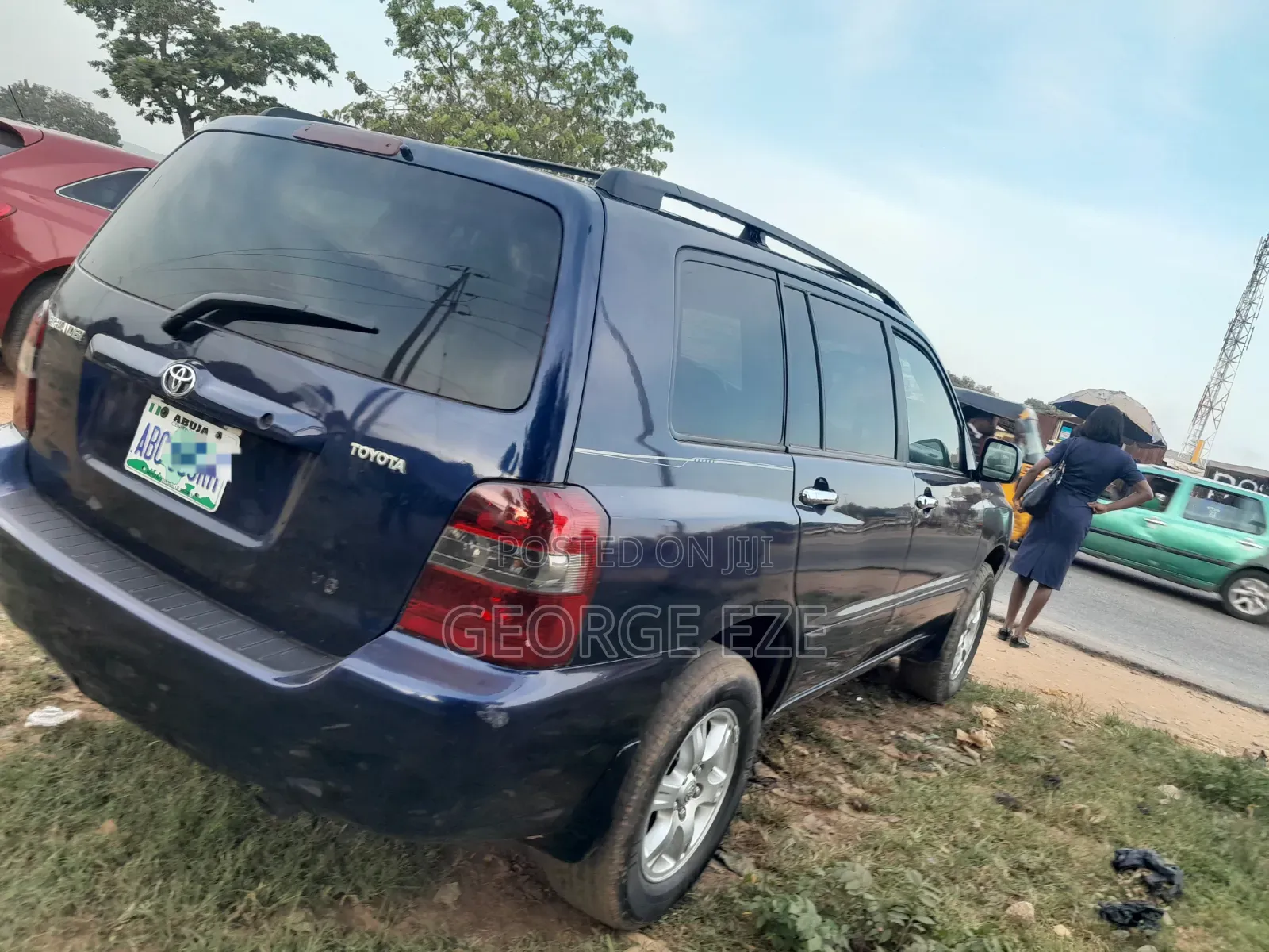 Toyota Highlander 2004 Blue