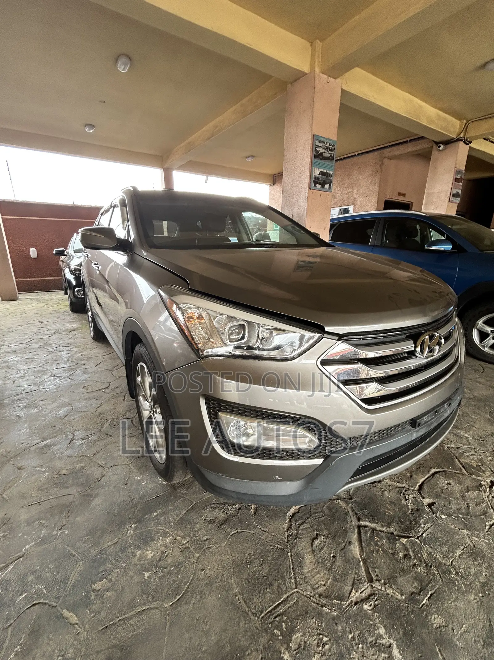 Hyundai Santa Fe SE AWD 2016 Gray