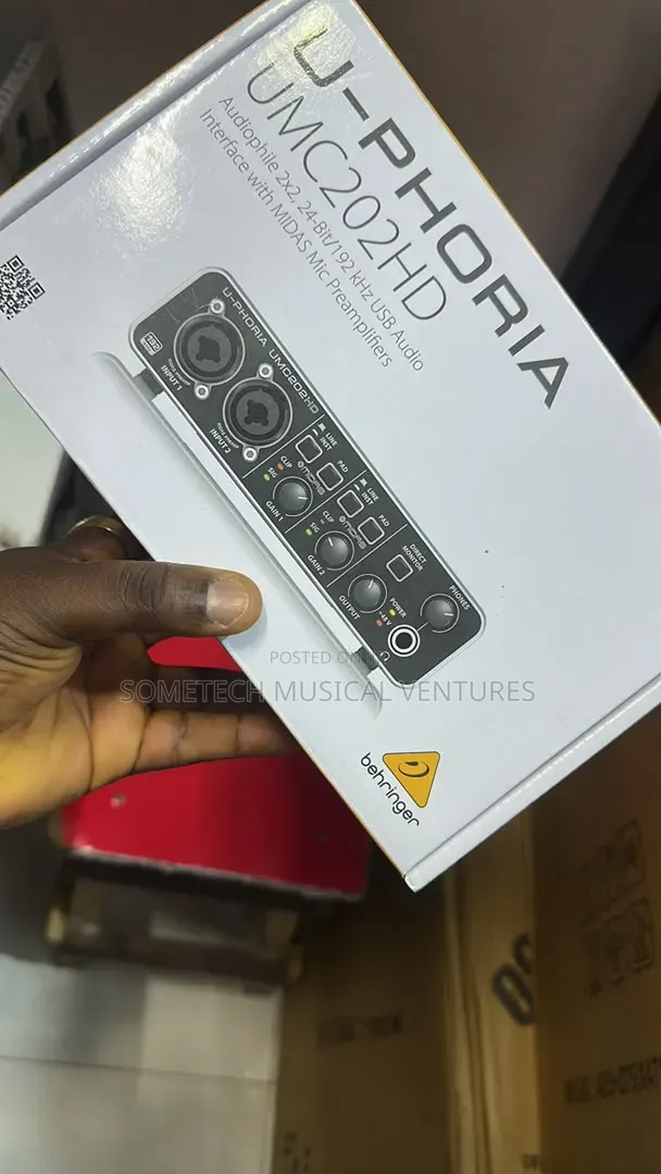 Behringer U-Phoria Umc202hd