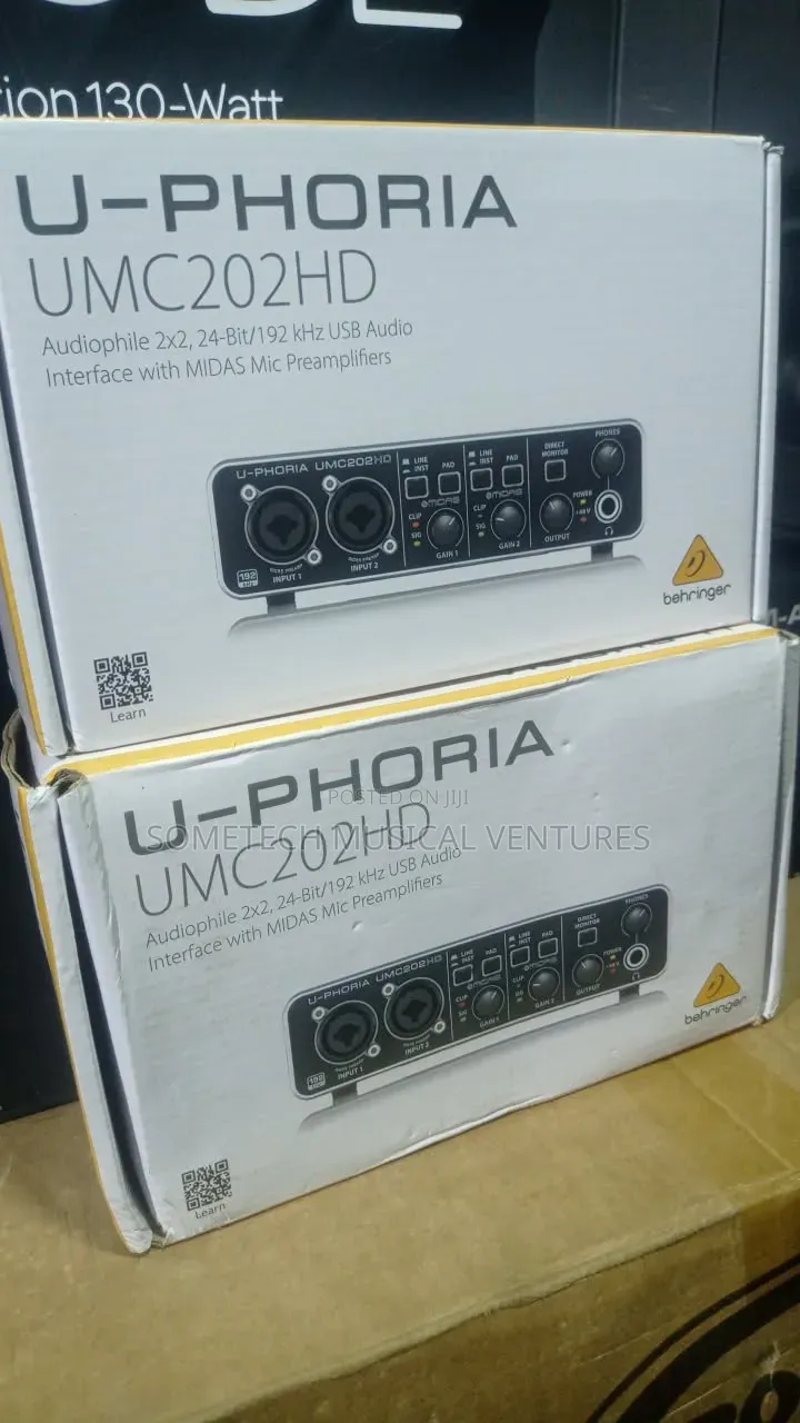 Behringer U-Phoria Umc202hd