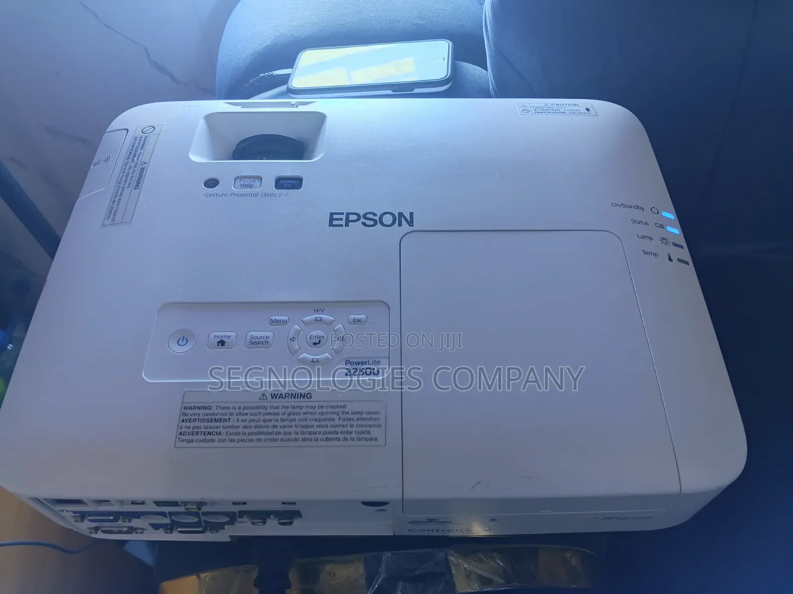 Epson Powerlite 2250U 5000 Lumens Full HD WUXGA 3LCD Projector