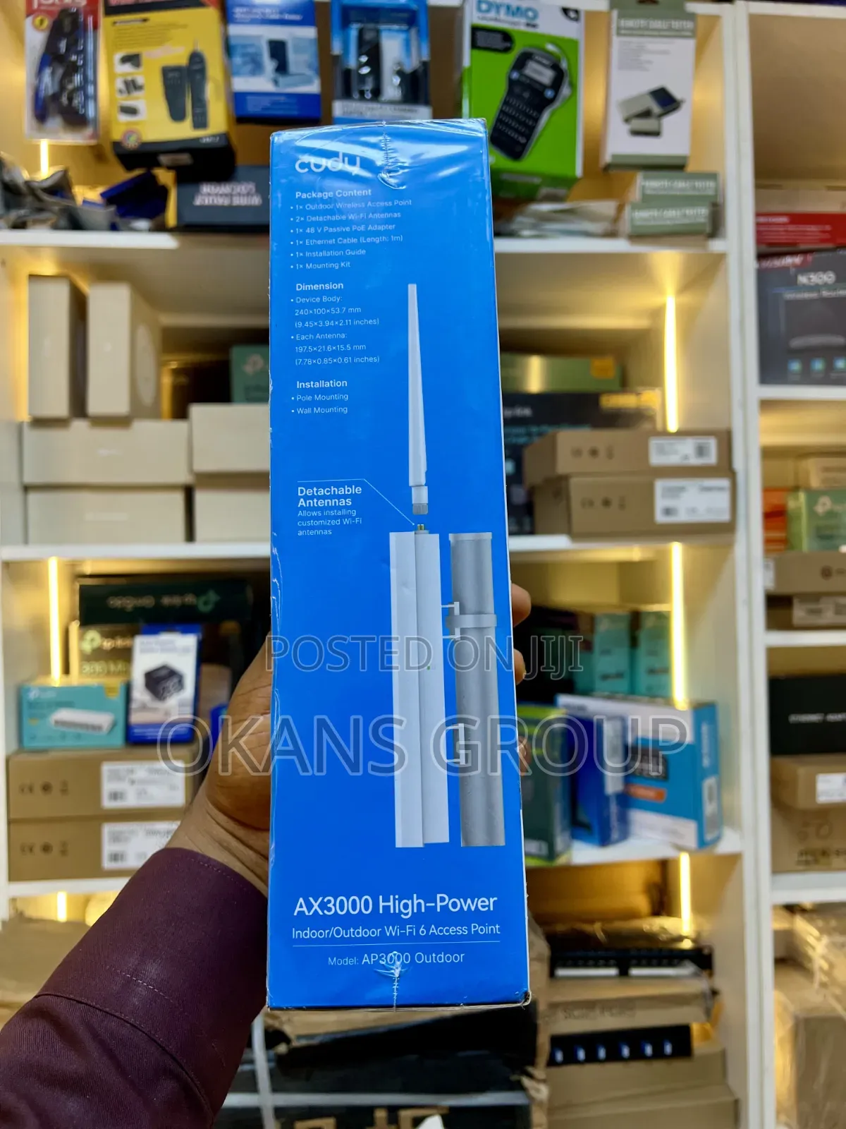 Cudy AP3000 Outdoor AX3000 WiFi 6 Access Point AP1300 AP1200 WR3000H