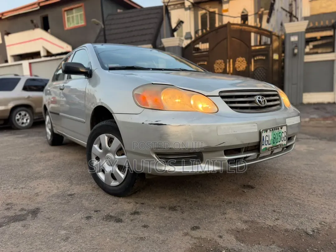 Toyota Corolla 2003 Silver