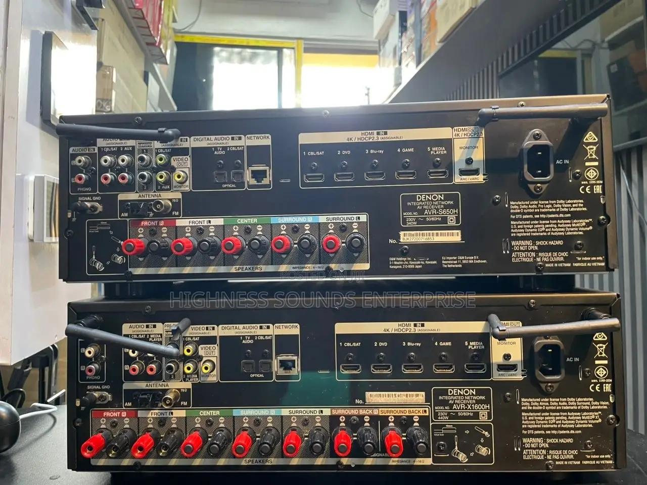 5.1 Channel Denon AV Receiver Amplifier
