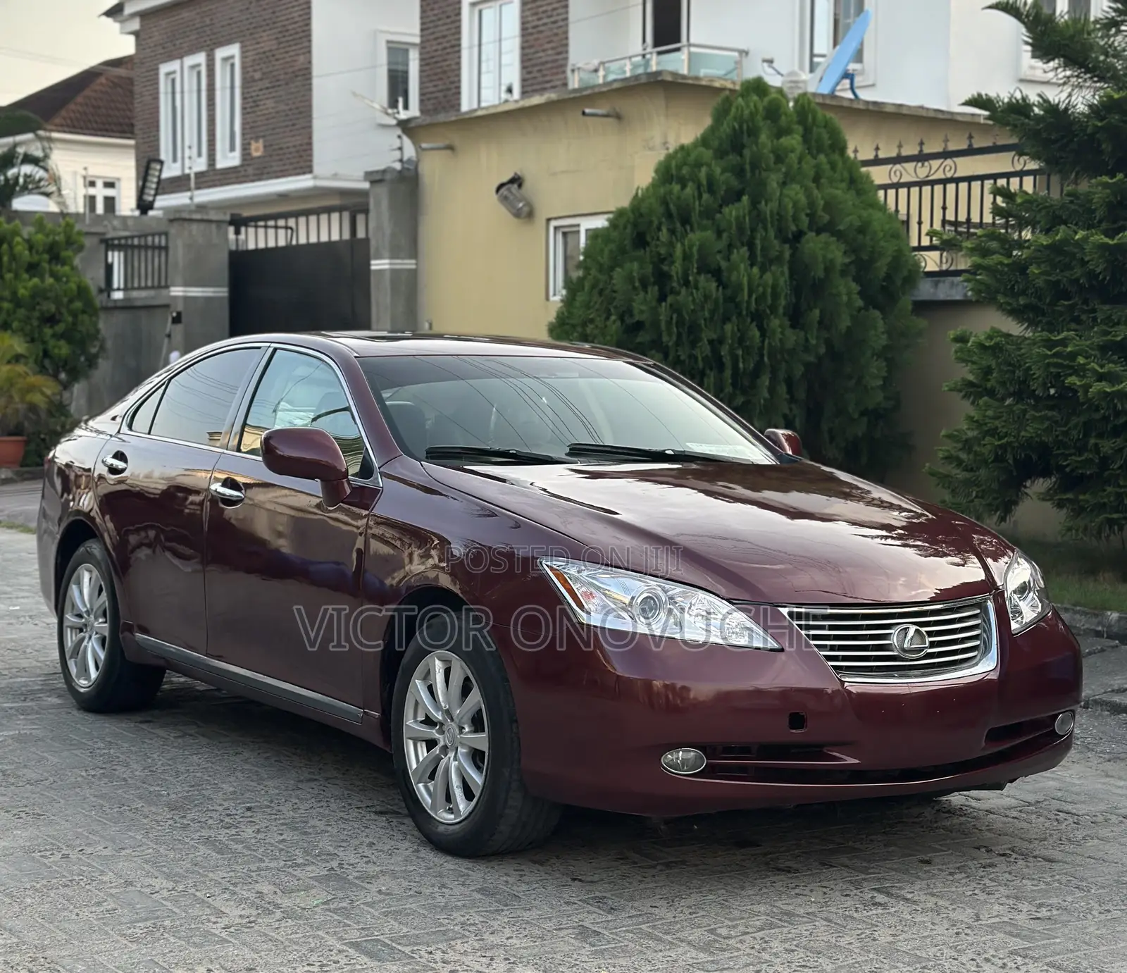 Lexus ES 350 2007 Red