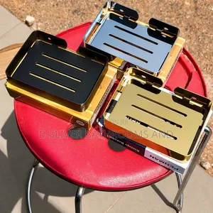 Luxury Stainless Steel Bathroom Soap Dish Holder