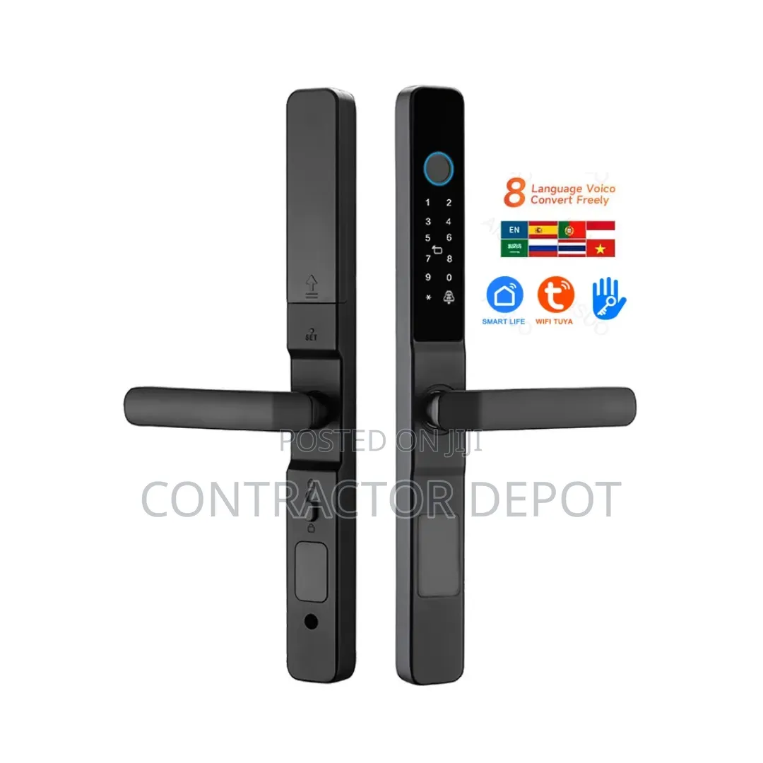 Slim Lock Smart Waterproof for Aluminum Door