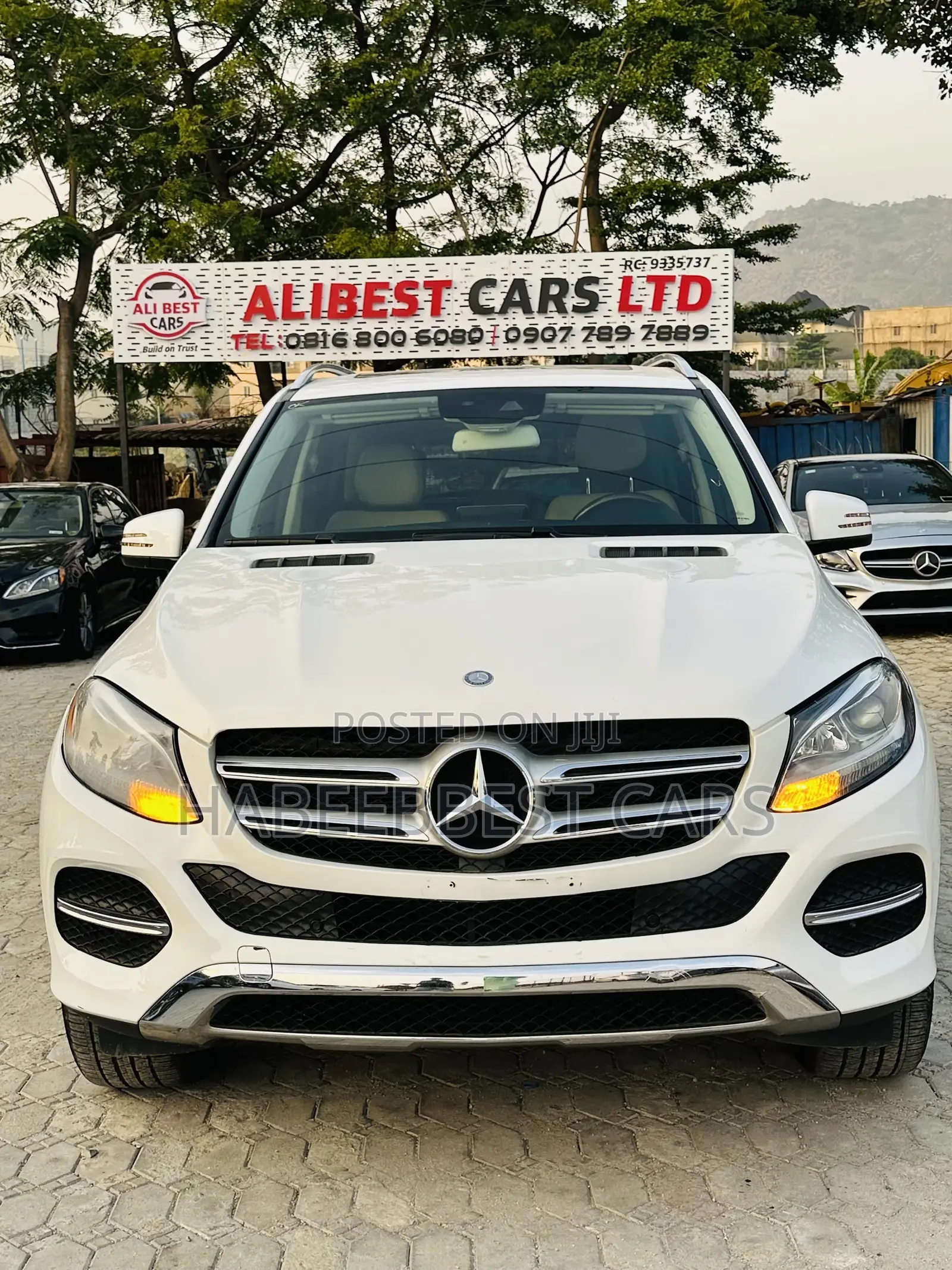 Mercedes-Benz GLE-Class GLE 350d 4MATIC 2016 White