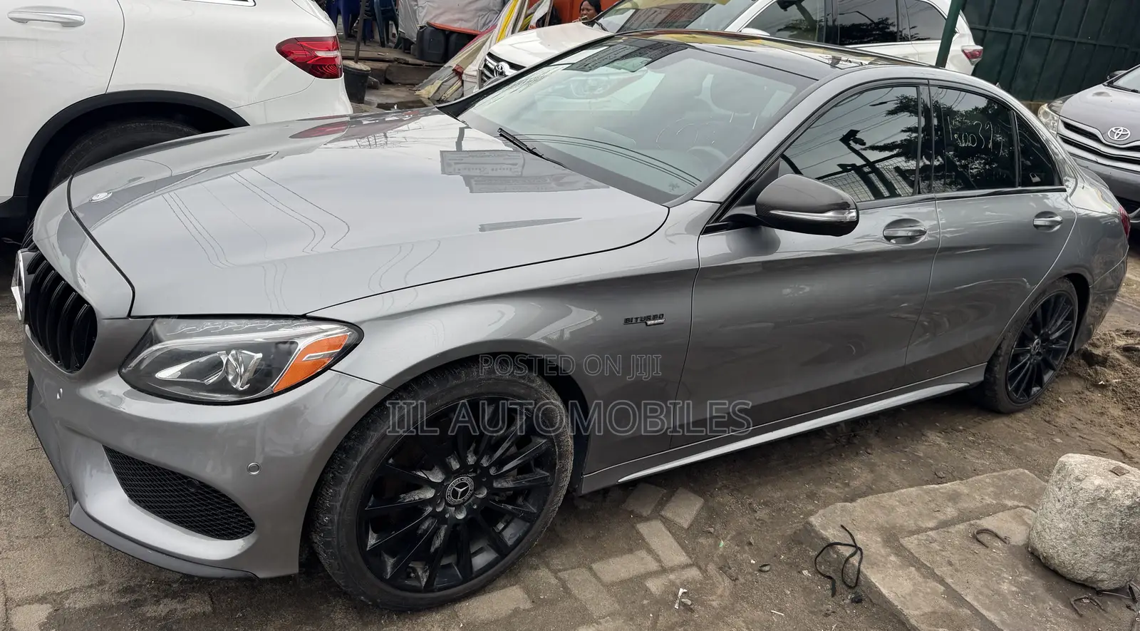 Mercedes-Benz C400 4Matic AWD Sedan (3.0L V6 7A) 2015 Gray