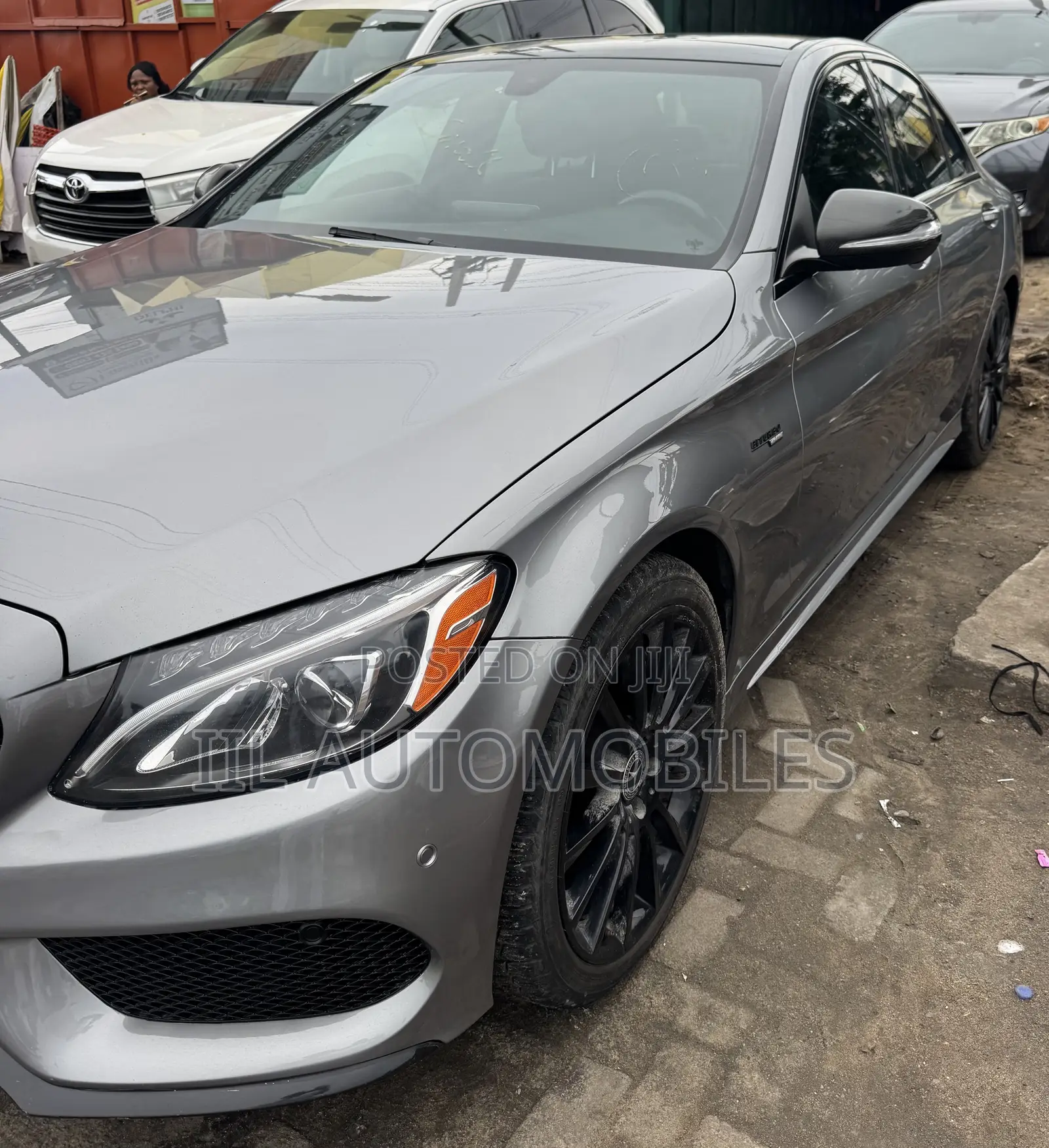 Mercedes-Benz C400 4Matic AWD Sedan (3.0L V6 7A) 2015 Gray