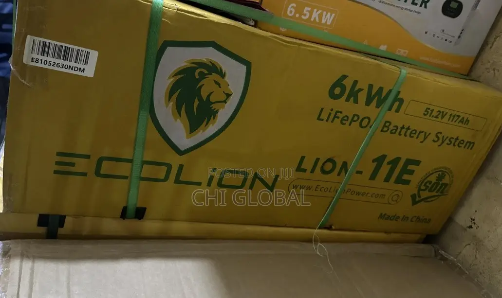 Ecolion 6kwh 117ah 48v Lithium Battery