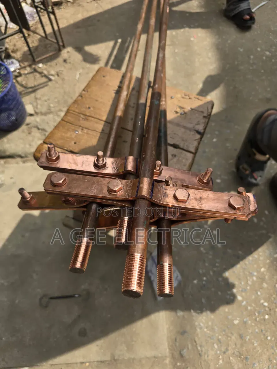 3meter 20mm Copper Earth Rod With Shots Out