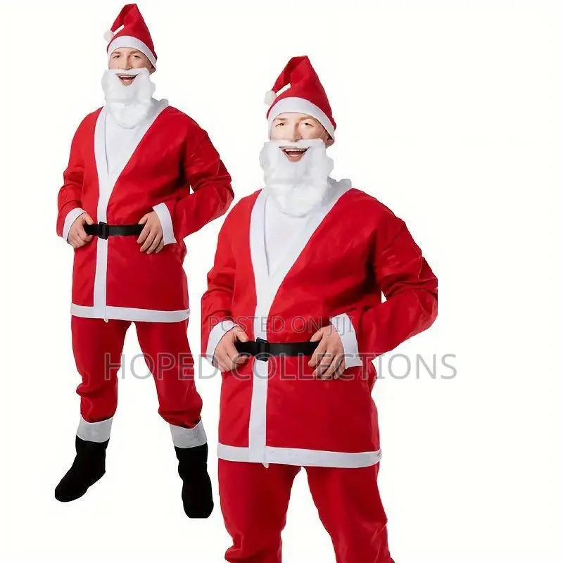 5pcs Santa Claus Costume Set