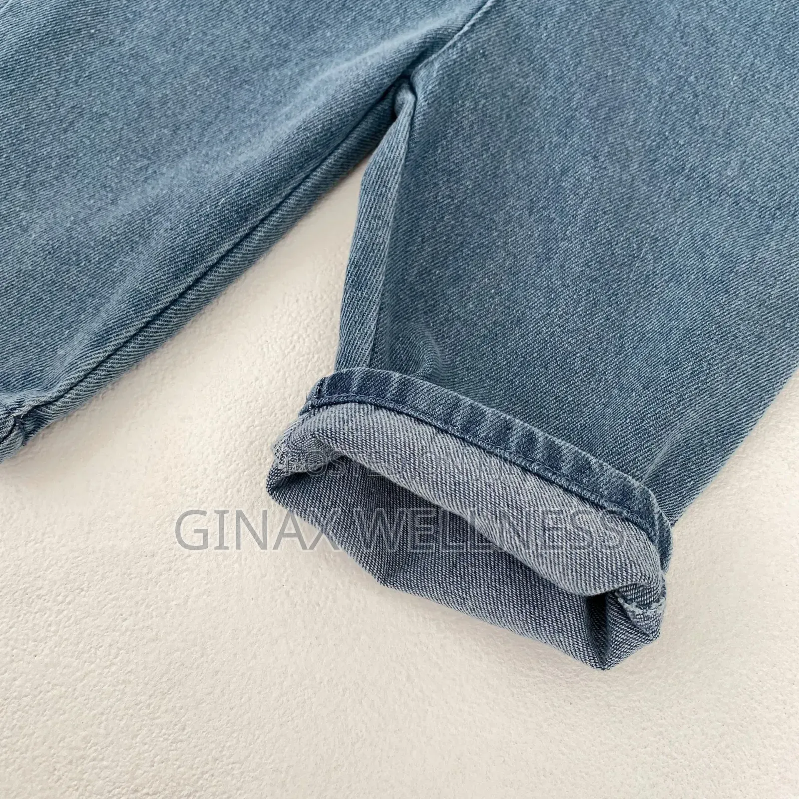 Babies Blue Denim Sleeveless Dungaree Jumpsuit (0–3 Months)