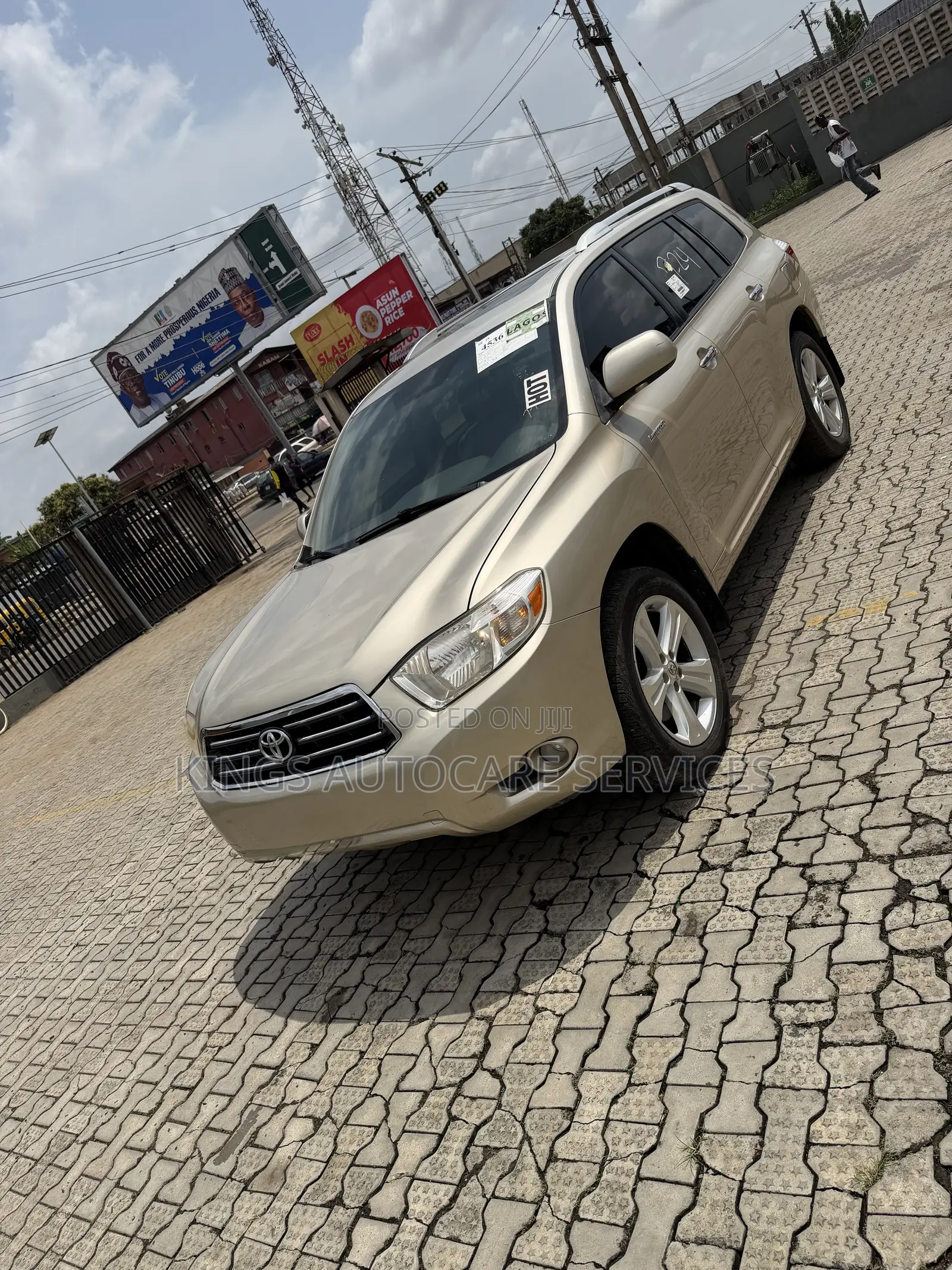Toyota Highlander Limited 4x4 2008 Gold