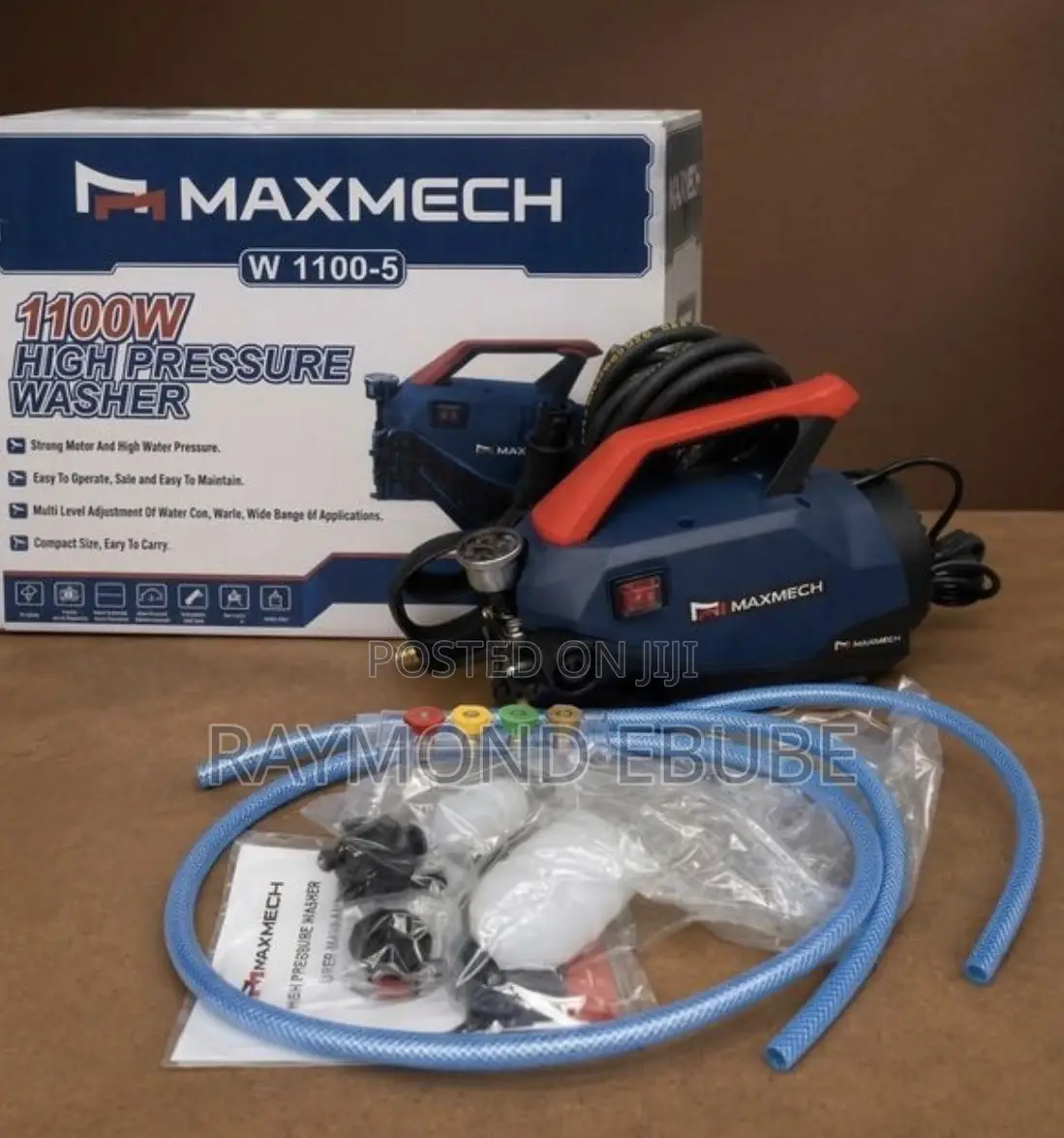 Maxmech High Pressure Washer 1100w