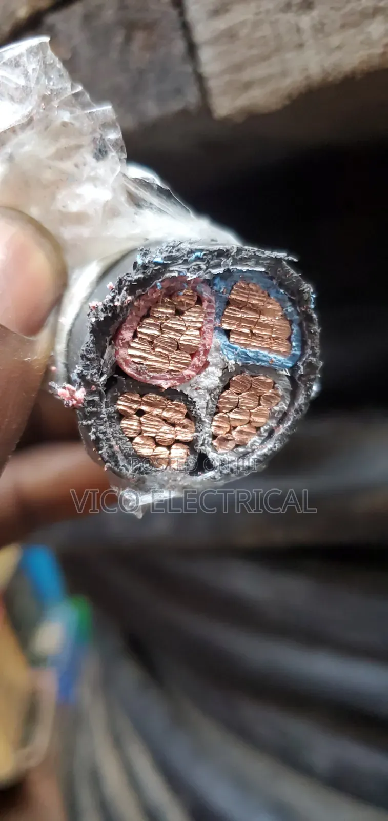50mmx4 Electric Cable Copper