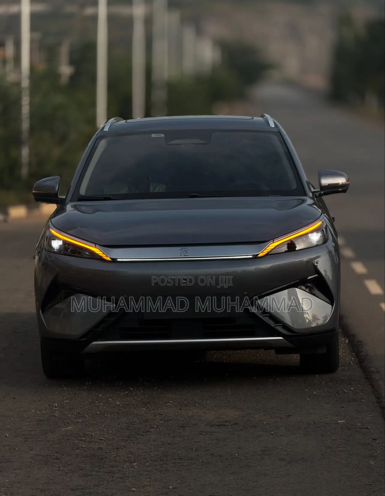 New BYD Yuan Plus 2025 Gray