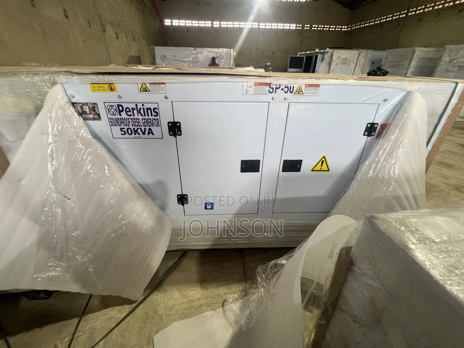 50kva Brand New Perkins Soundproof Diesel Generators 100% Copper 