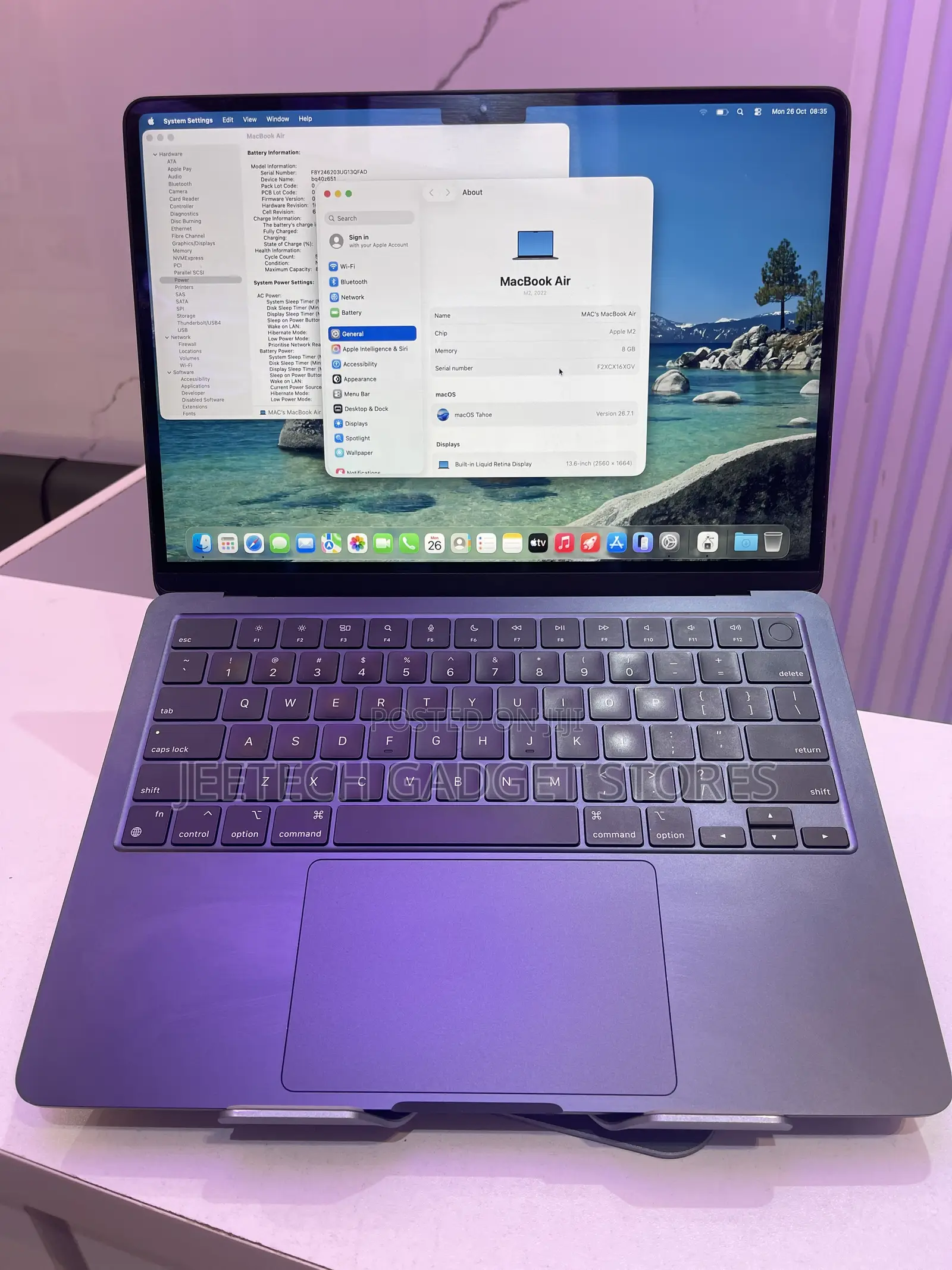 Laptop Apple MacBook Air 2023 M2 8GB Apple M2 SSD 256GB