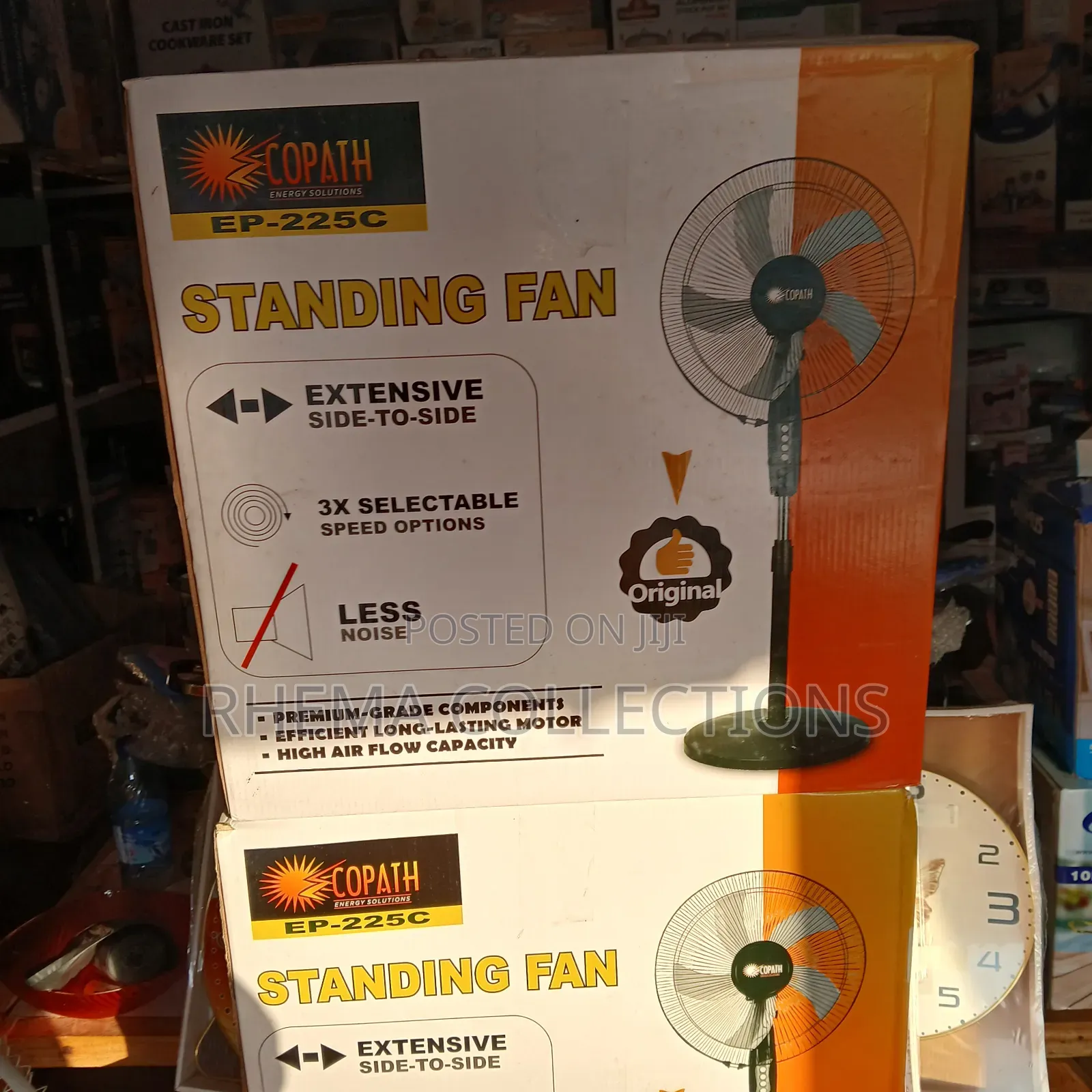 16 Inches Standing Rechargeable Fan