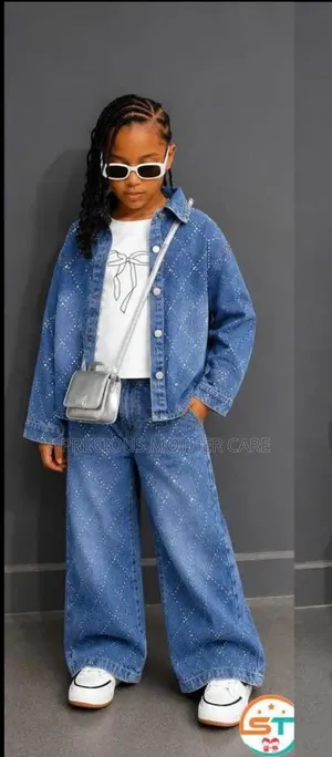 Quality Children Jean Set With Top 3 Pics