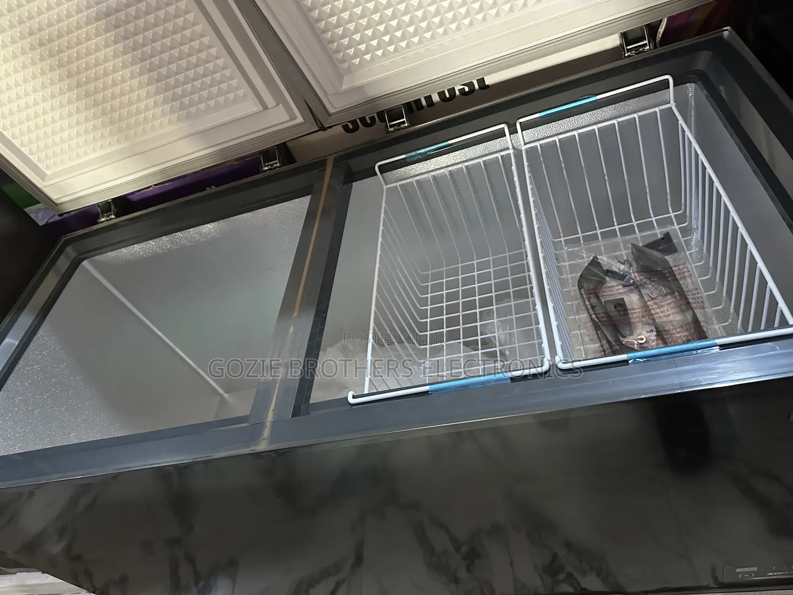 BRUHM Inverter Double Doors Deep Freezer 450 Liters