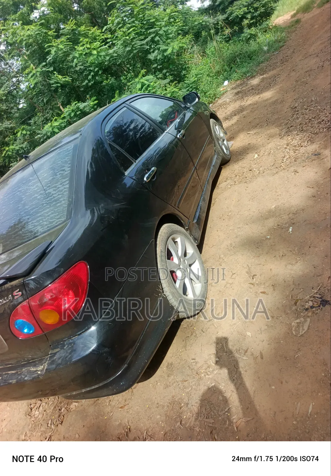 Toyota Corolla 2005 Black