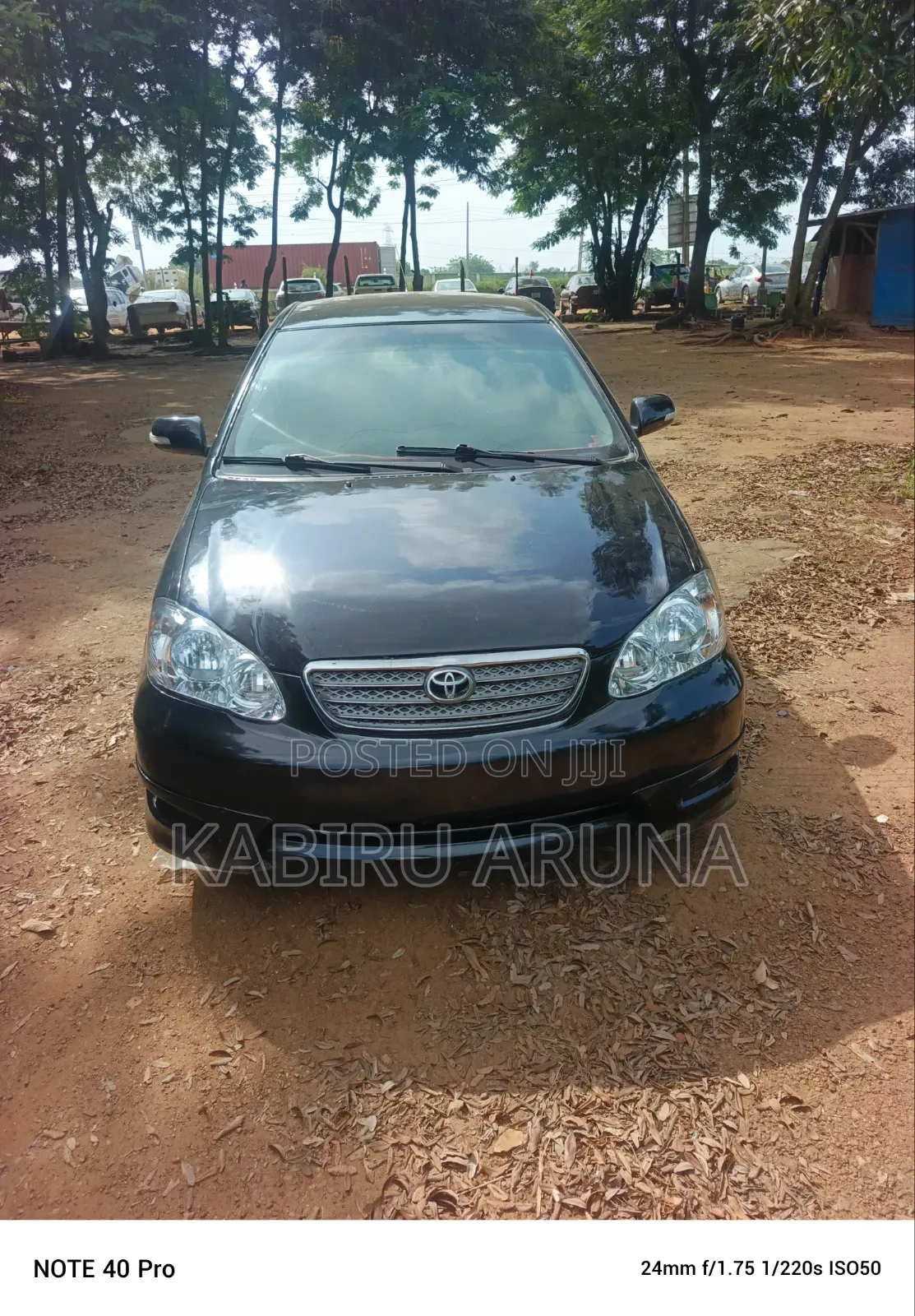 Toyota Corolla 2005 Black