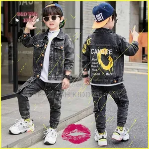 Luxury Denim Set for Boys
