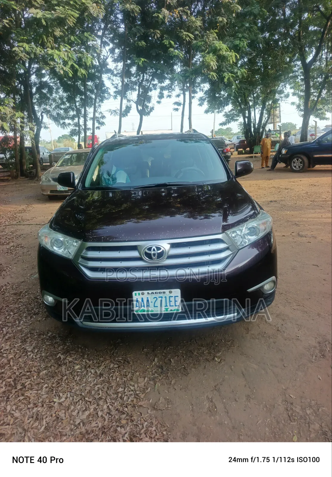 Toyota Highlander 2010 Maroon