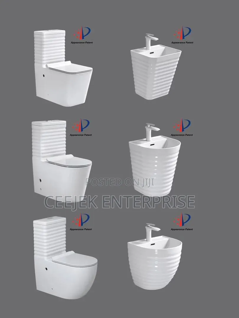 High Luxury Water Closet With Basin