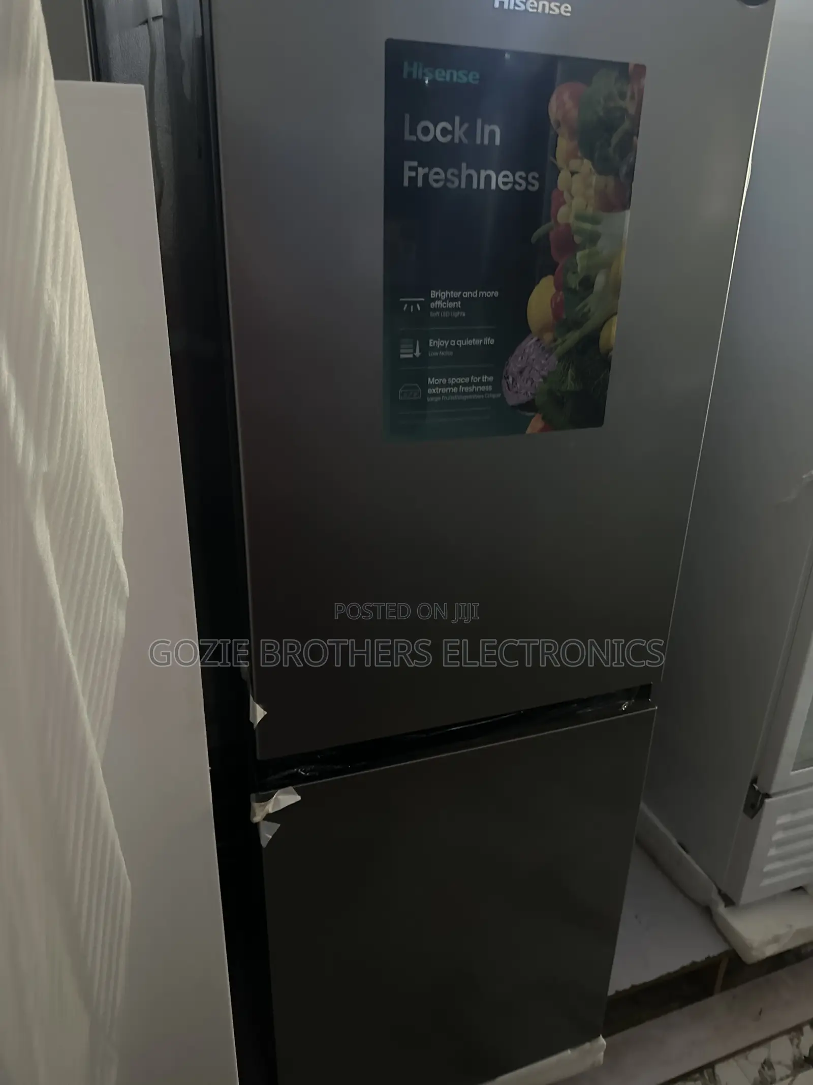 Hisense Double Door Bottom Mounted Freezer 230 Liters