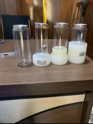 Transparent Plastic Can Drink Bottles 250ml,500ml , 330ml