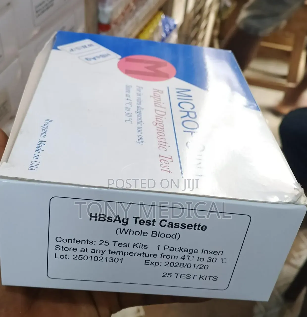 Hepatitis B Cassette & Strip Test Kits