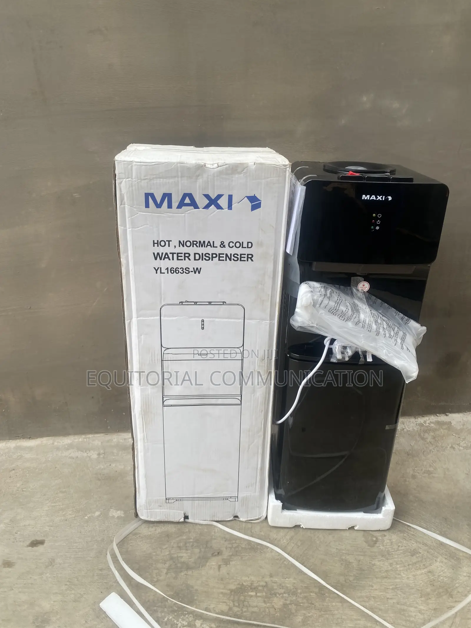 MAXI YL1663S-W Top-Loading Hot, Normal and Cold Water Unit
