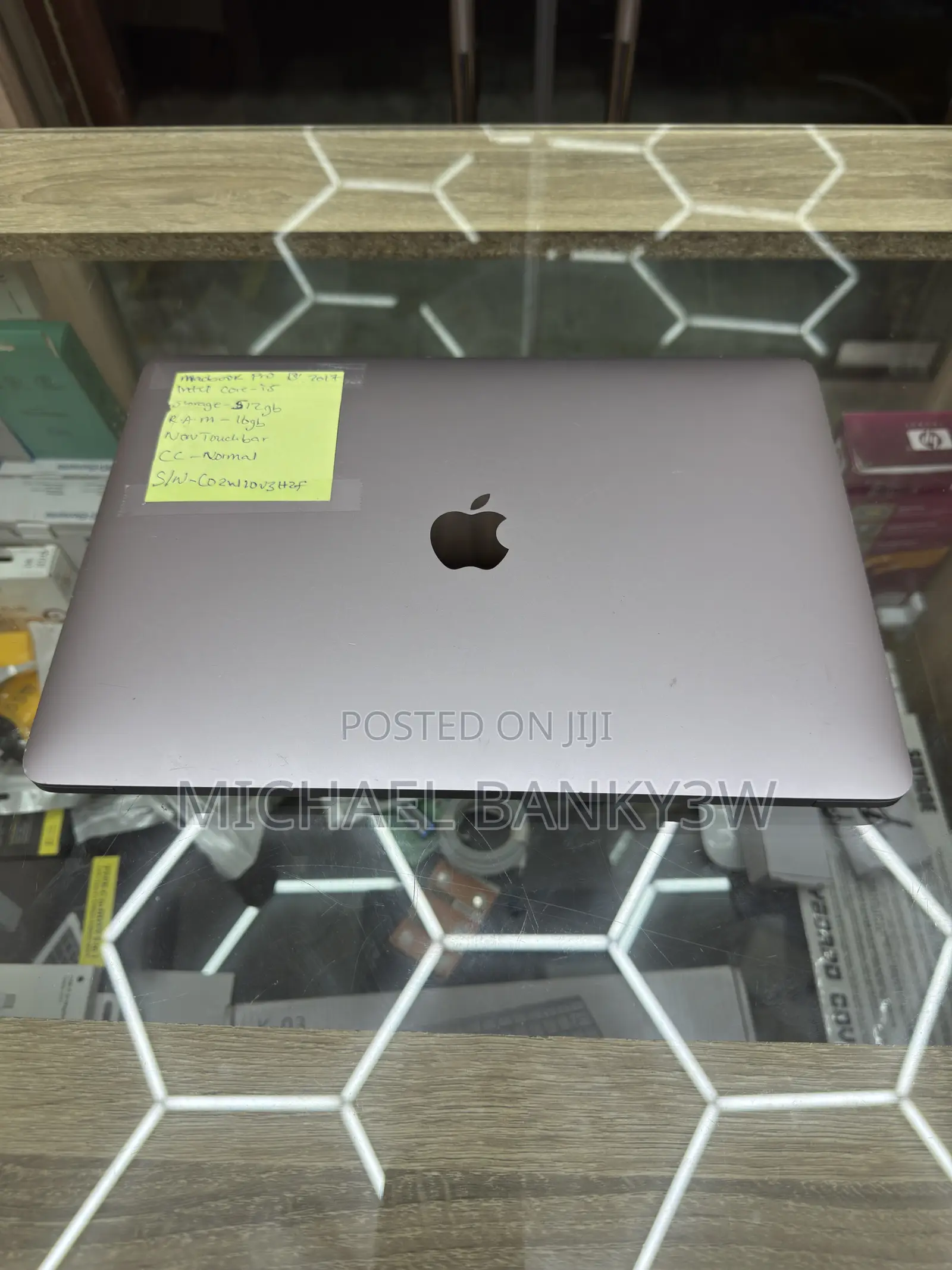Laptop Apple MacBook Pro 2017 16GB Intel Core i5 SSD 512GB