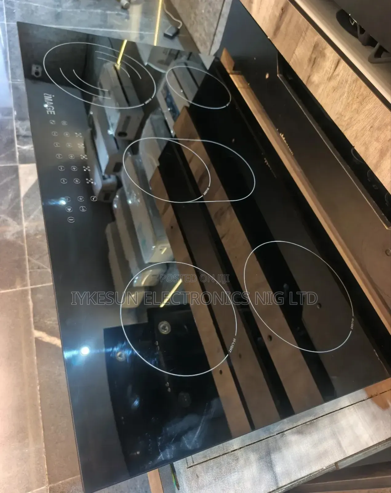Original IMAGE Inbuilt Cabinet Electric 5 Burners Infrared Cooker HOB